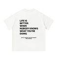 DNRL - BETTER YOURSELF OVERSIZED TEE